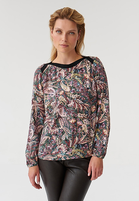 BLUZĂ CU MODEL DE DAMĂ LEJERĂ OSLO MULTICOLOR 2