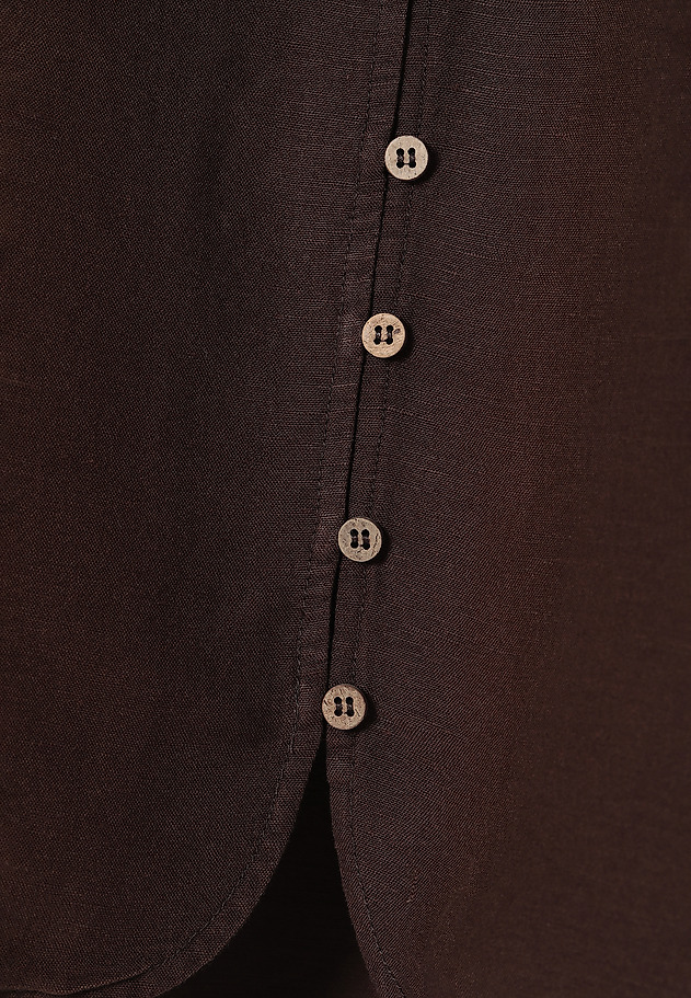 LADIES' LOOSE SHIRT SAMBA LADIES' LOOSE SHIRT SAMBA BRĄZOWY 7