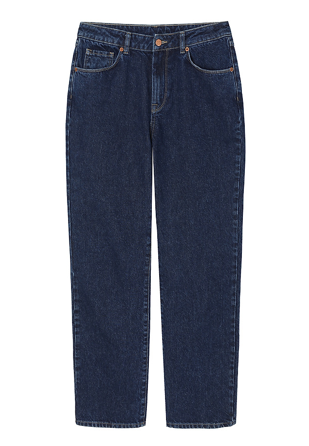 STYLISH LADIES’ JEANS WITH A FASHIONABLE WIDER LEG - RIKOTO STYLISH LADIES’ JEANS WITH A FASHIONABLE WIDER LEG - RIKOTO NIEBIESKI 5