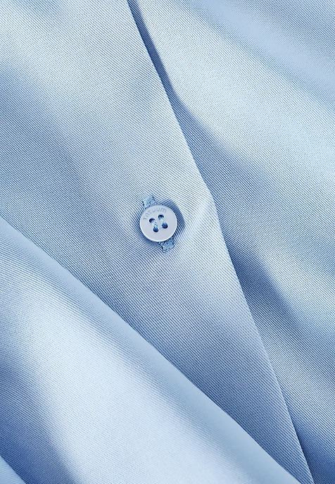 LADIES’ SHIRT WITH ROLLED-UP SLEEVES - ISLA BLUE 2