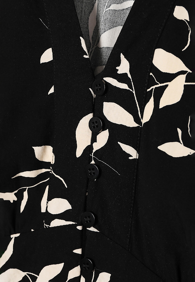 VISCOSE DRESS WITH FLORAL PATTERN — NAELA 1 VISCOSE DRESS WITH FLORAL PATTERN — NAELA 1 MULTIKOLOR 8