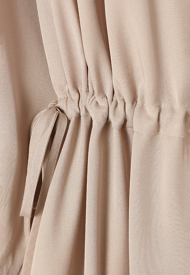 LADIES' MIDI DRESS IN BEIGE MALTA LADIES' MIDI DRESS IN BEIGE MALTA BEŻOWY 7
