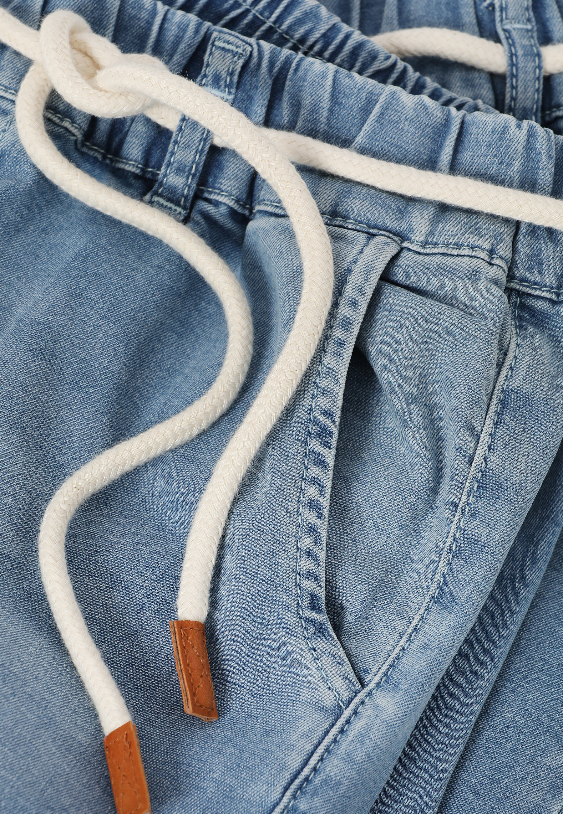 DENIMOWE SPODNIE Z PROSTĄ NOGAWKĄ - FARAJA 1 NIEBIESKI 2