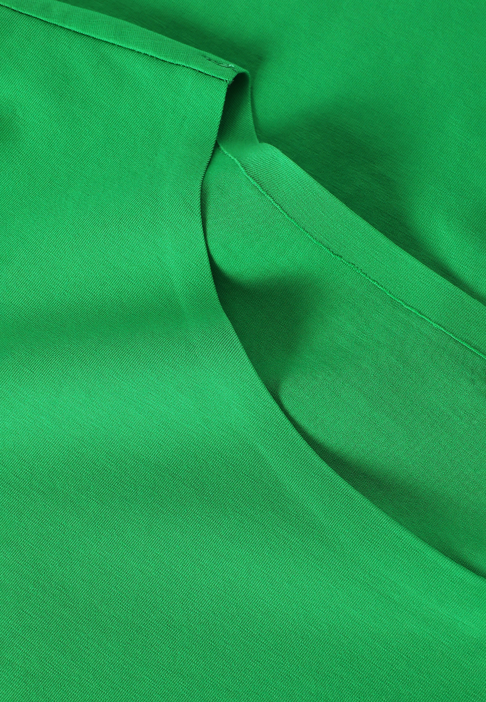 LADIES’ CLASSIC SHORT-SLEEVED BLOUSE - MIKAJA 1 LADIES’ CLASSIC SHORT-SLEEVED BLOUSE - MIKAJA 1 GREEN 94468