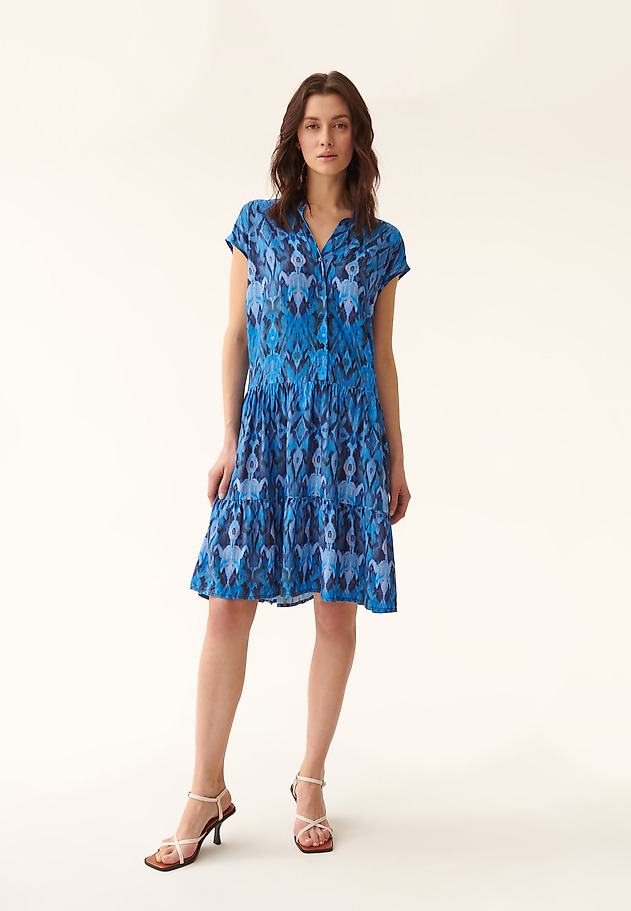 VZOROVANÉ PLÁTĚNÉ ŠATY MIROMI VZOROVANÉ PLÁTĚNÉ ŠATY MIROMI VÍCEBAREVNÝ 1