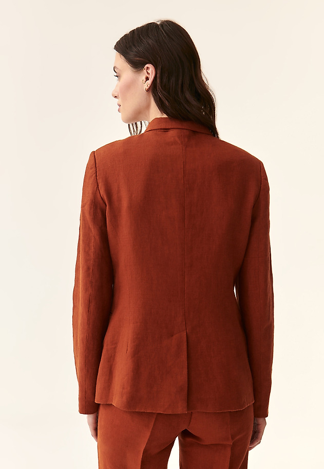 LADIES' LINEN BLAZER KAREMALIA LADIES' LINEN BLAZER KAREMALIA ORANGE 4
