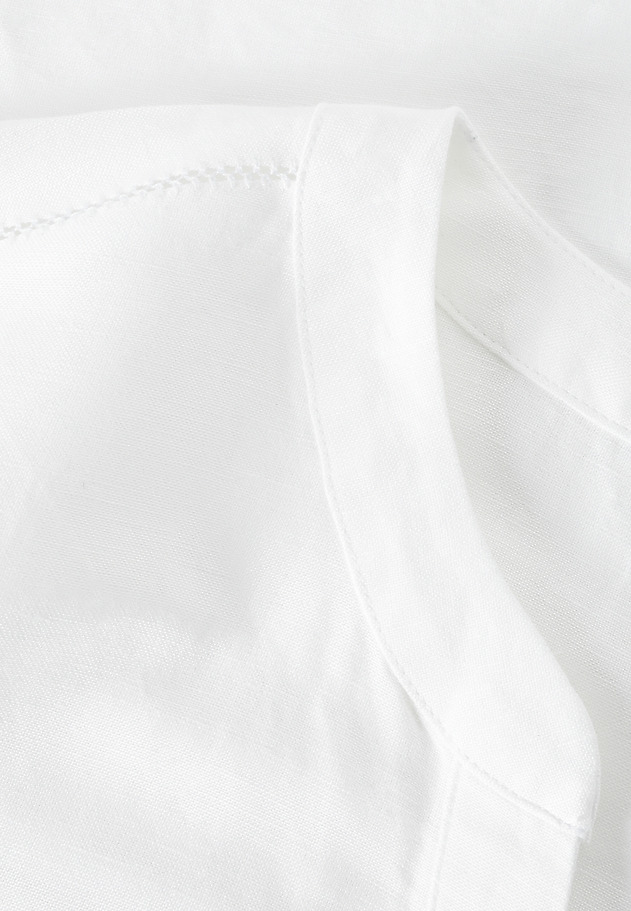 BLUZA IZ LANENOG-VISKONSKOG MATERIALA - SARAKINO BLUZA IZ LANENOG-VISKONSKOG MATERIALA - SARAKINO BELA 7