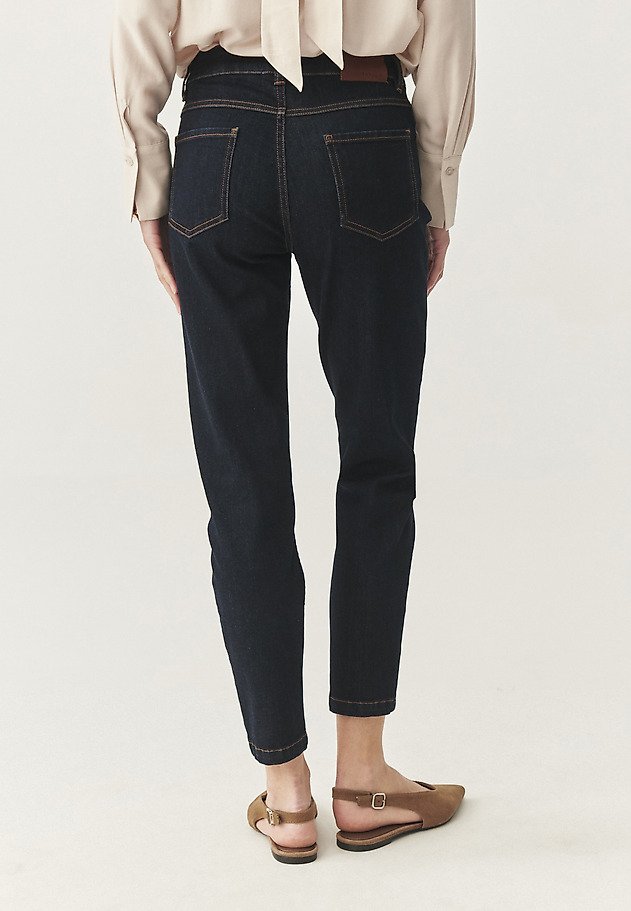 DOPASOWANE JEANSY ANKLE FIT - SARO DOPASOWANE JEANSY ANKLE FIT - SARO NIEBIESKI 3