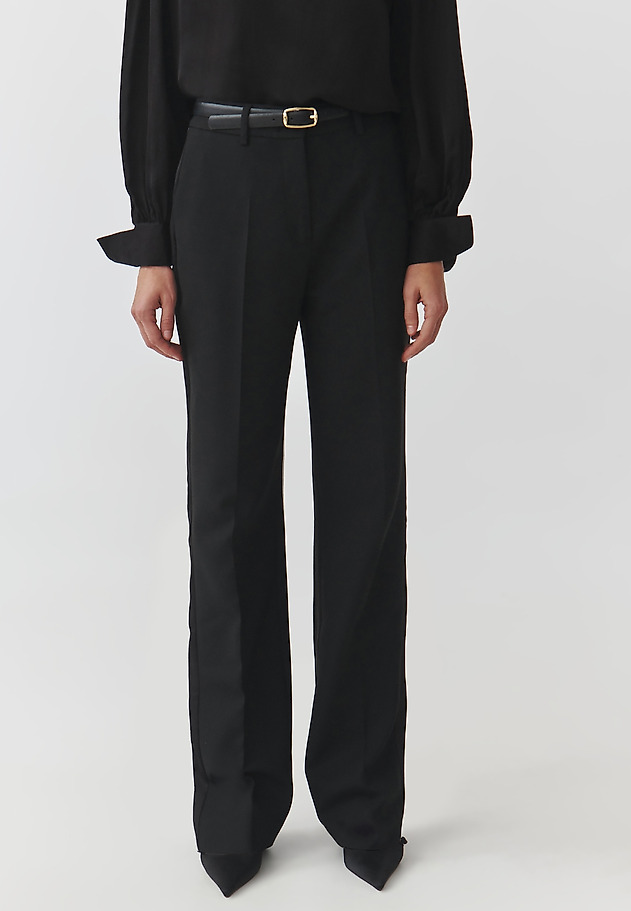 LADIES' STYLISH WOVEN TROUSERS — SASKO LADIES' STYLISH WOVEN TROUSERS — SASKO CZARNY 2