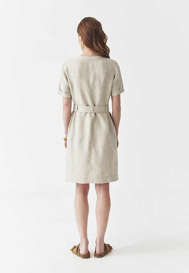 SAFARI STYLE LINEN SHMISSERIE - SOFORI SAFARI STYLE LINEN SHMISSERIE - SOFORI BEŻOWY 3