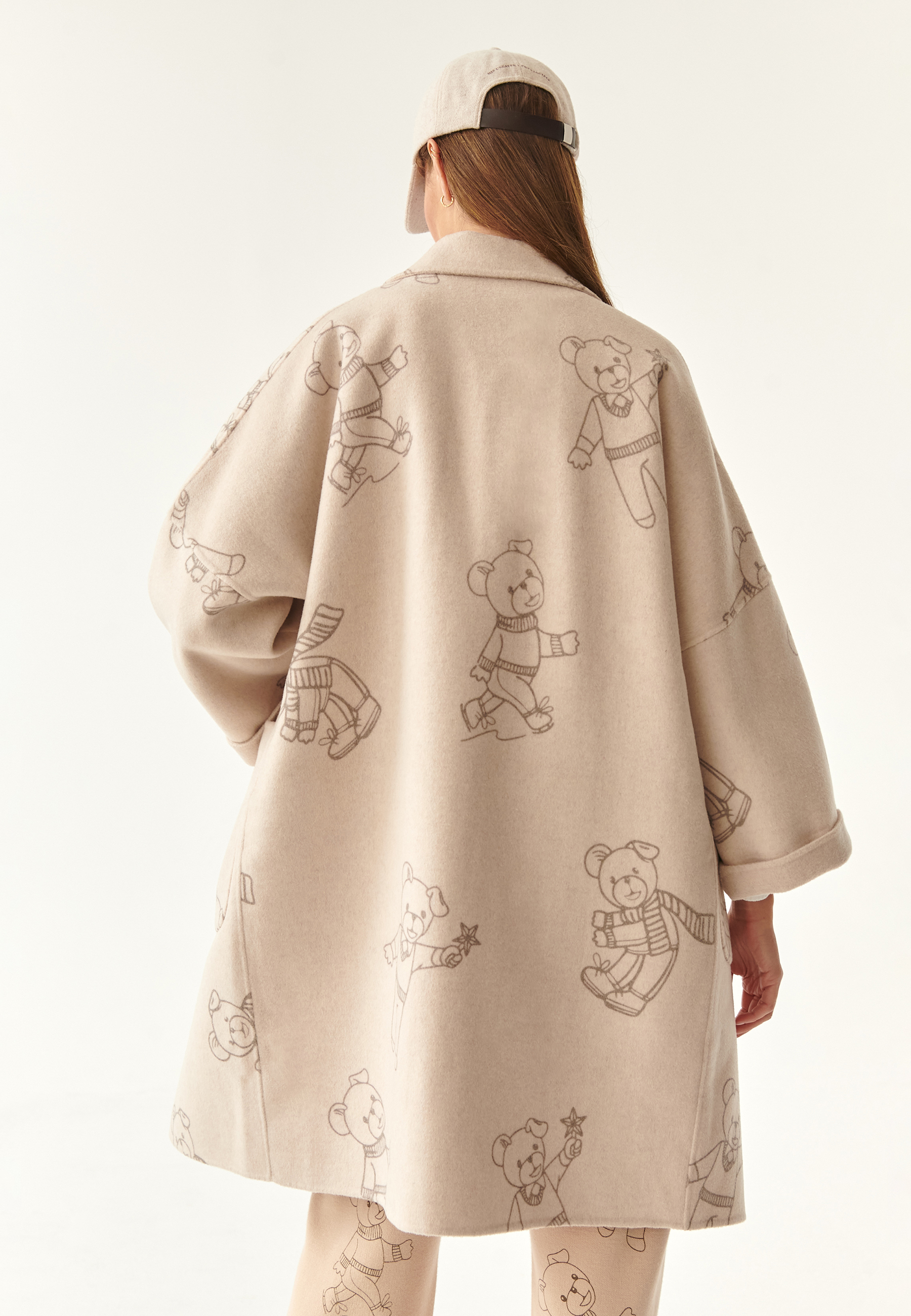 dámsky kabát textilný MISIOLANTA