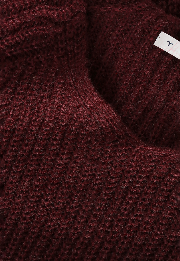 LEKKI SWETER DAMSKI Z WEŁNĄ BAKO LEKKI SWETER DAMSKI Z WEŁNĄ BAKO CZERWONY 5