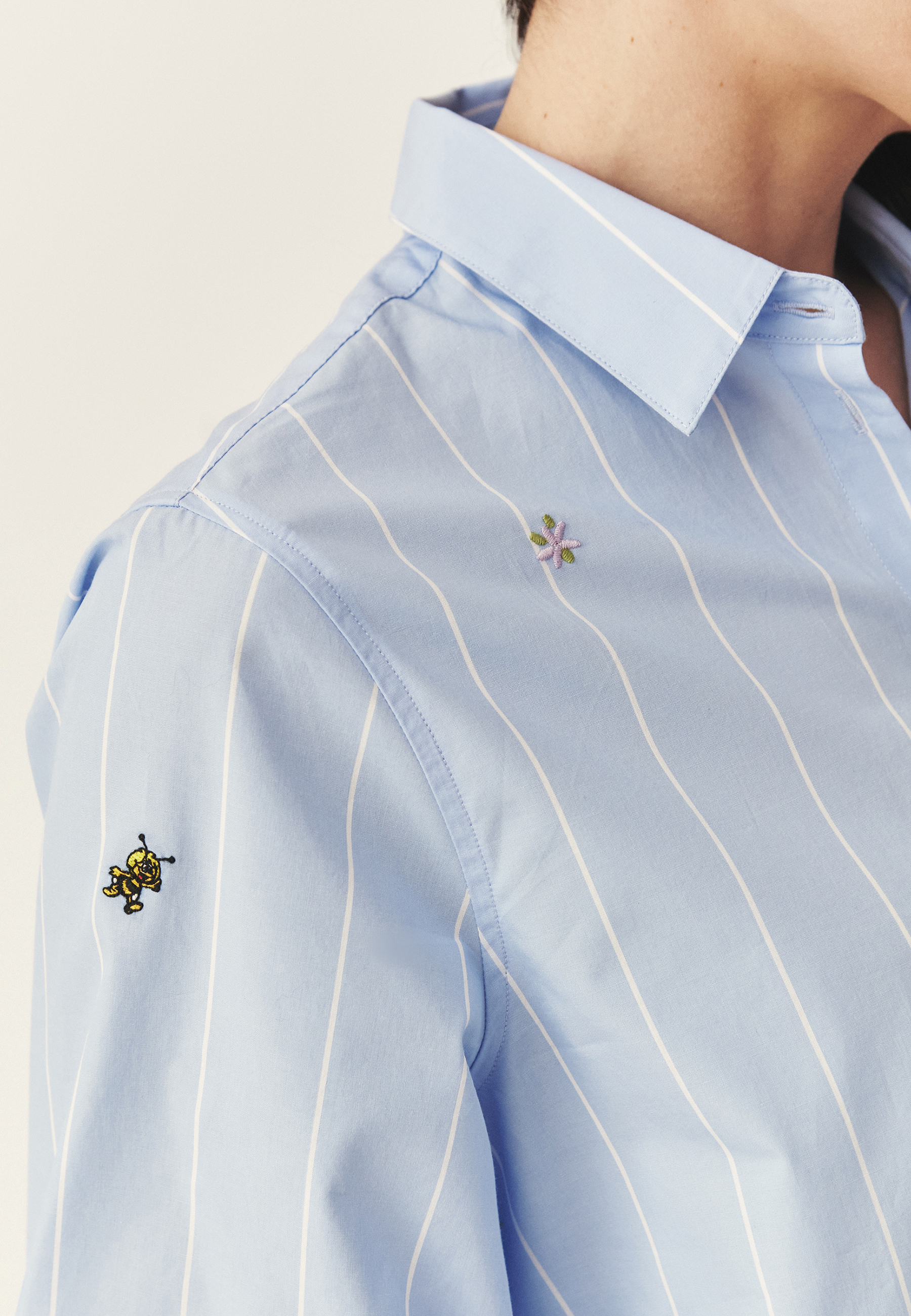 BAVLNĚNÁ PRUHOVANÁ KOŠILE – BEELOSS 1