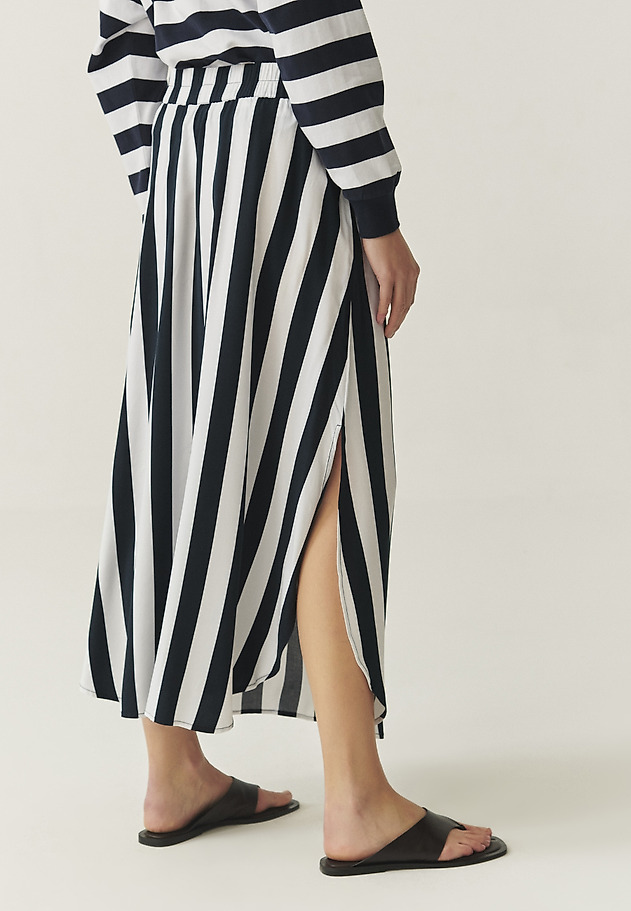 FUSTĂ MIDI WOVEN FĂCUTĂ DIN DREPTUNGI - KATIA 1 FUSTĂ MIDI WOVEN FĂCUTĂ DIN DREPTUNGI - KATIA 1 MULTICOLOR 4