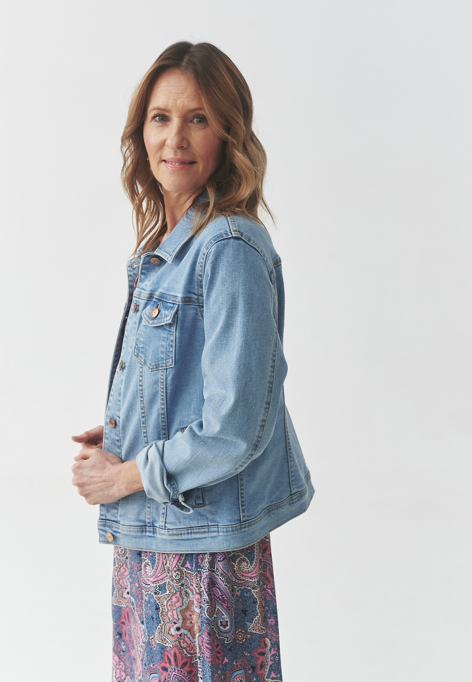 GEACĂ DENIM — BESKA GEACĂ DENIM — BESKA ALBASTRU 105369
