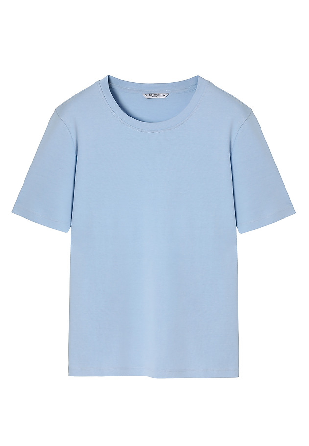BAWEŁNIANY T-SHIRT DAMSKI — KIRI 1 BAWEŁNIANY T-SHIRT DAMSKI — KIRI 1 NIEBIESKI 6