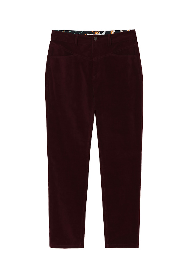 LADIES' CORDUROY TROUSERS KERMA 1 LADIES' CORDUROY TROUSERS KERMA 1 RED 3
