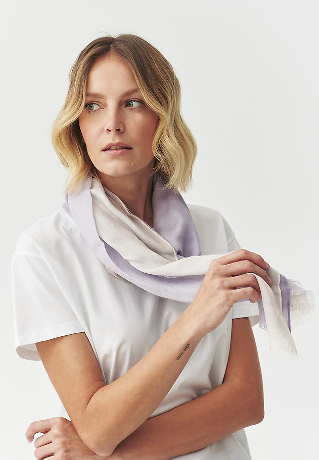 PASTEL MODAL SCARF - LILA PASTEL MODAL SCARF - LILA MULTIKOLOR 1