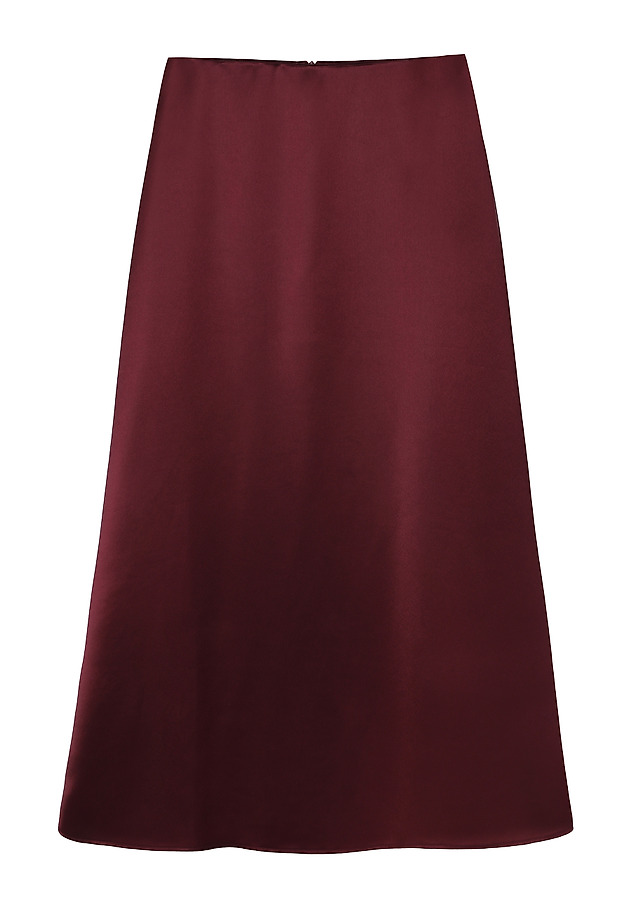 SATIN MAXI SKIRT - LUKSA SATIN MAXI SKIRT - LUKSA RED 6