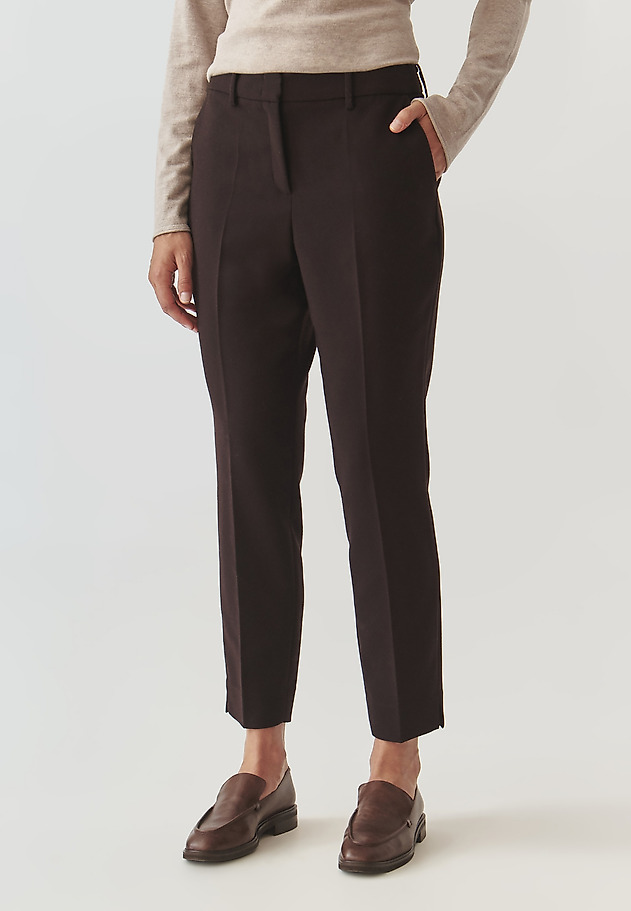 PANTALONI DE DAMĂ, DIN ȚESĂTURĂ, CU CROIALĂ CLASICĂ - KOLIANA PANTALONI DE DAMĂ, DIN ȚESĂTURĂ, CU CROIALĂ CLASICĂ - KOLIANA MARO 2