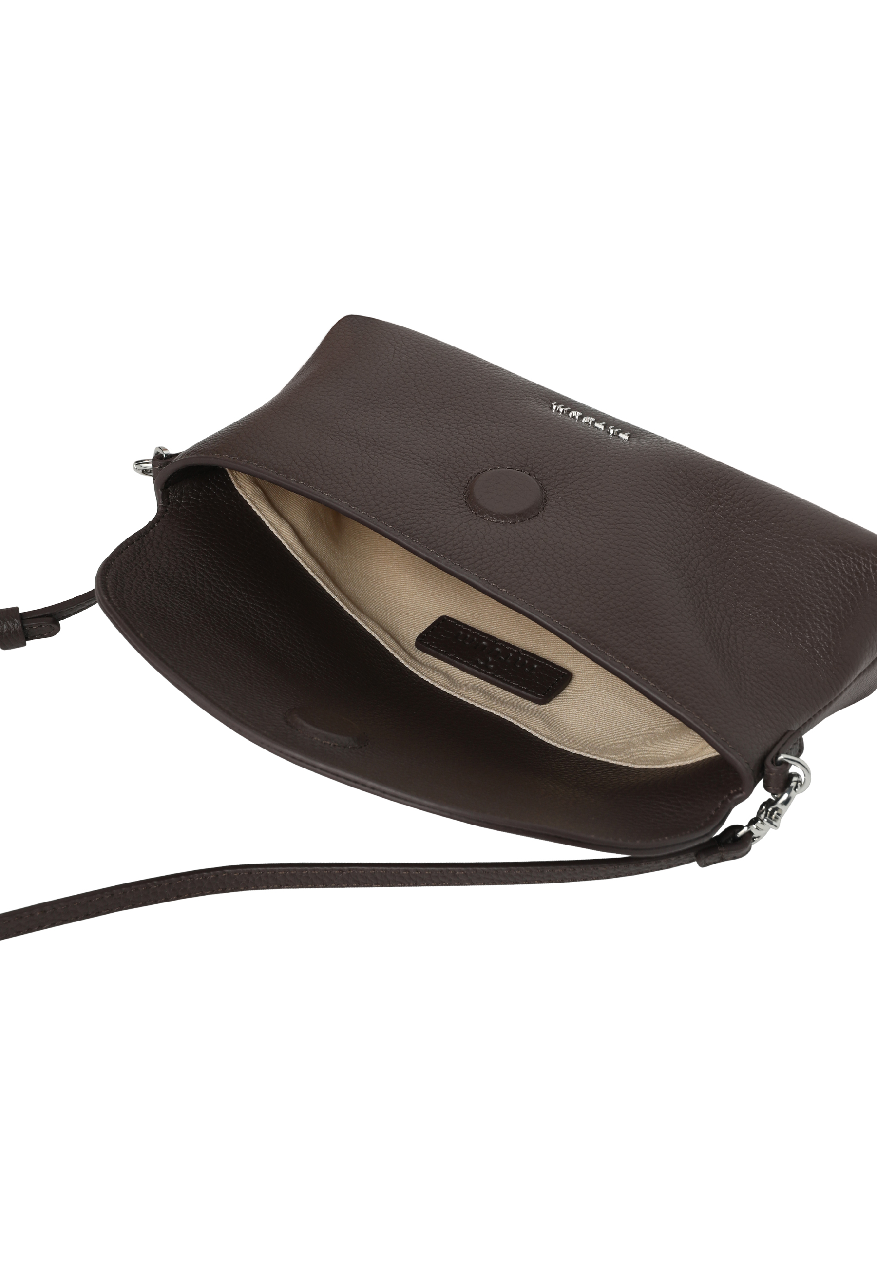 DÁMSKA KOŽENÁ KABELKA – INZARI HNEDÁ 2