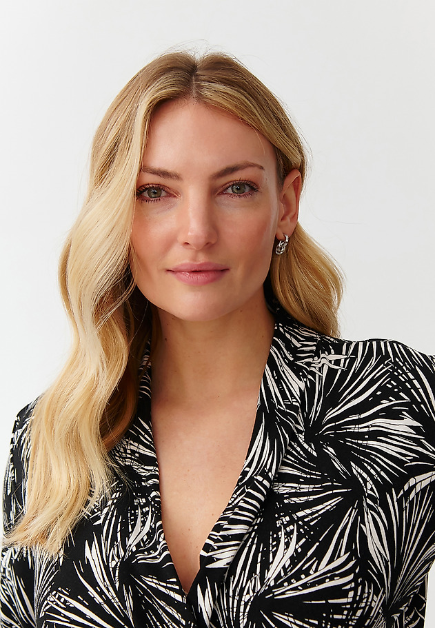 Mintás hölgyek bodysuit hosszú ujjakkal - AGATHA Mintás hölgyek bodysuit hosszú ujjakkal - AGATHA TÖBBSZÍNŰ 5