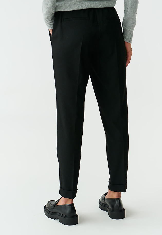 LADIES’ TROUSERS WITH TIE SANI LADIES’ TROUSERS WITH TIE SANI CZARNY 3