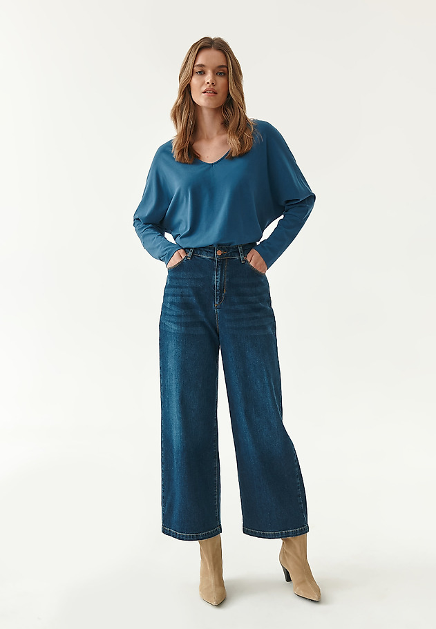 LADIES' KIMONO BLOUSE SELENA LADIES' KIMONO BLOUSE SELENA BLUE 3