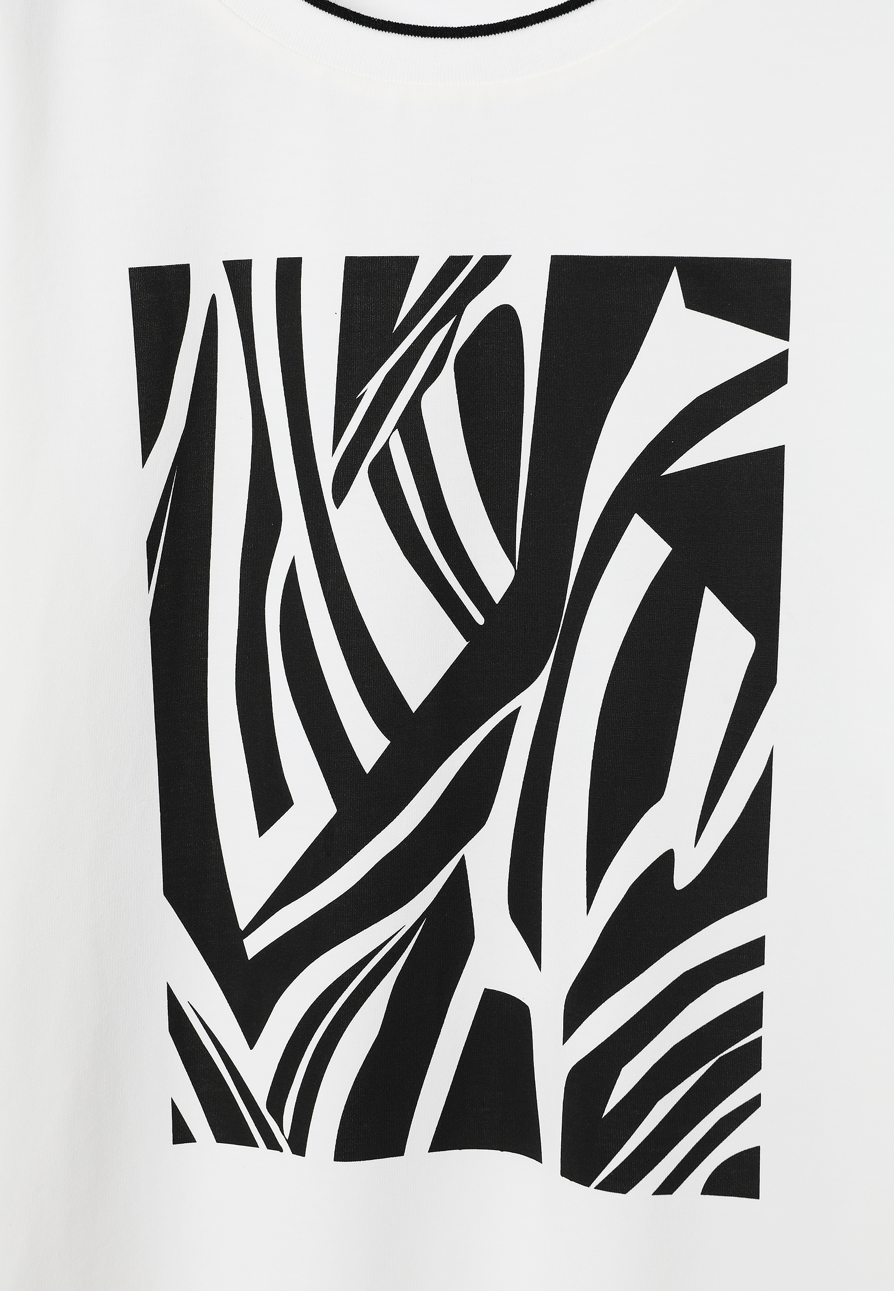 BLUZKA Z AUTORSKIM NADRUKIEM - TONO BIAŁY 2