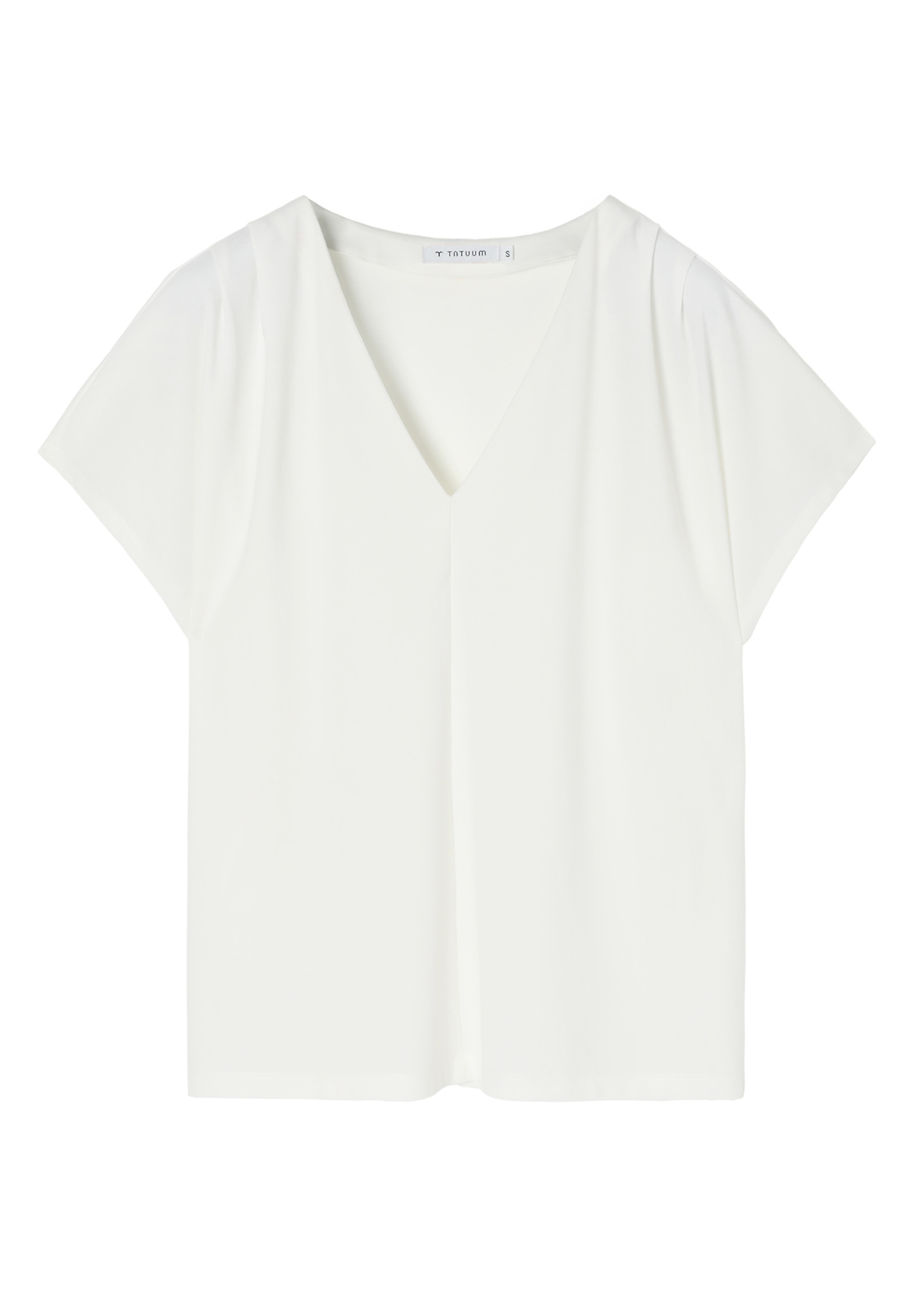 CLASSIC LADIES' BLOUSE IN SMOOTH KNIT — KALA CLASSIC LADIES' BLOUSE IN SMOOTH KNIT — KALA ECRU 105484