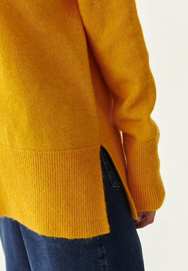 LADIES’ LOOSE SWEATER KASZMANI LADIES’ LOOSE SWEATER KASZMANI ŻÓŁTY 6
