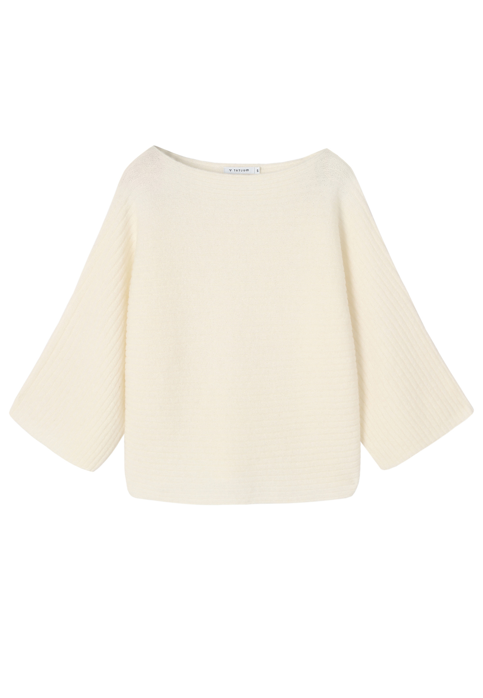WOOL KIMONO SVETR - EMPIRE WOOL KIMONO SVETR - EMPIRE ECRU 115988