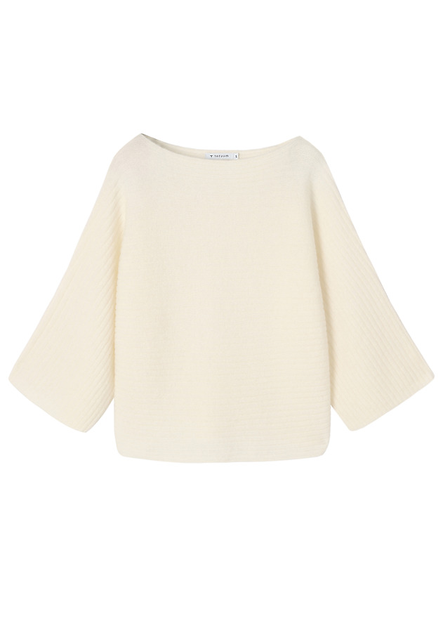 WOOL KIMONO SVETR - EMPIRE WOOL KIMONO SVETR - EMPIRE ECRU 5