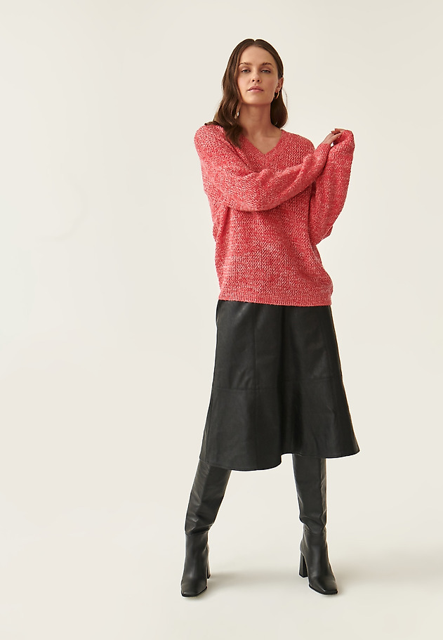 LADIES' STRUCTURAL SWEATER LASO 1 LADIES' STRUCTURAL SWEATER LASO 1 RED 6