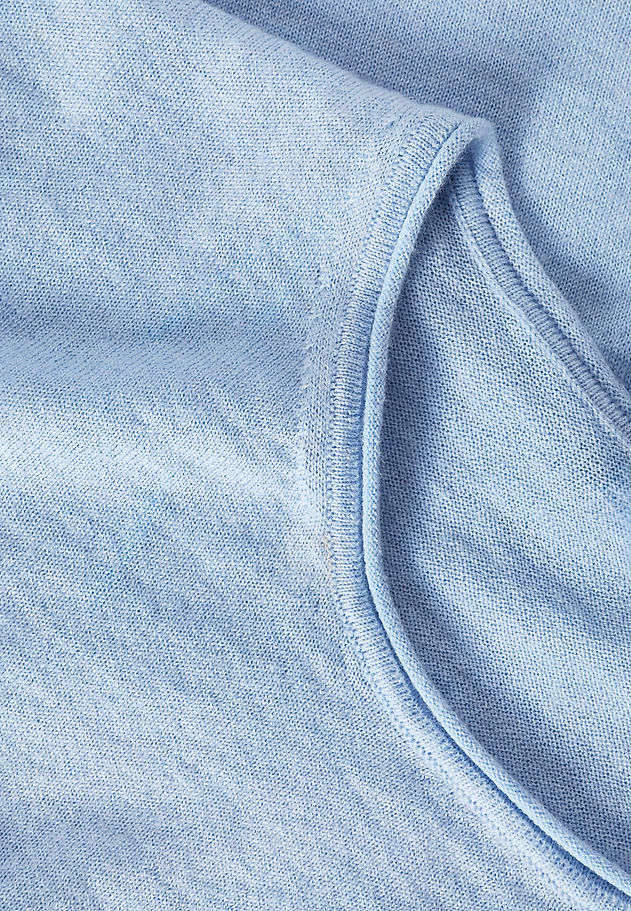 DÁMSKÁ VOLNÁ ÚPLETOVÁ HALENKA S KRÁTKÝM RUKÁVEM - MASHA DÁMSKÁ VOLNÁ ÚPLETOVÁ HALENKA S KRÁTKÝM RUKÁVEM - MASHA MODRÁ 7