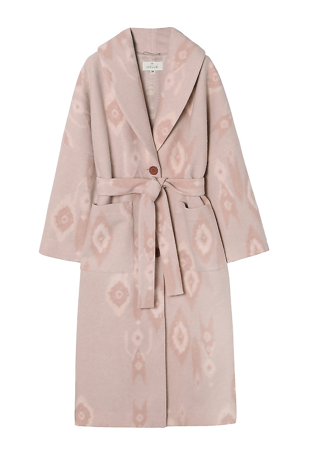LADIES' TIE COAT KIMKO LADIES' TIE COAT KIMKO MULTIKOLOR 6
