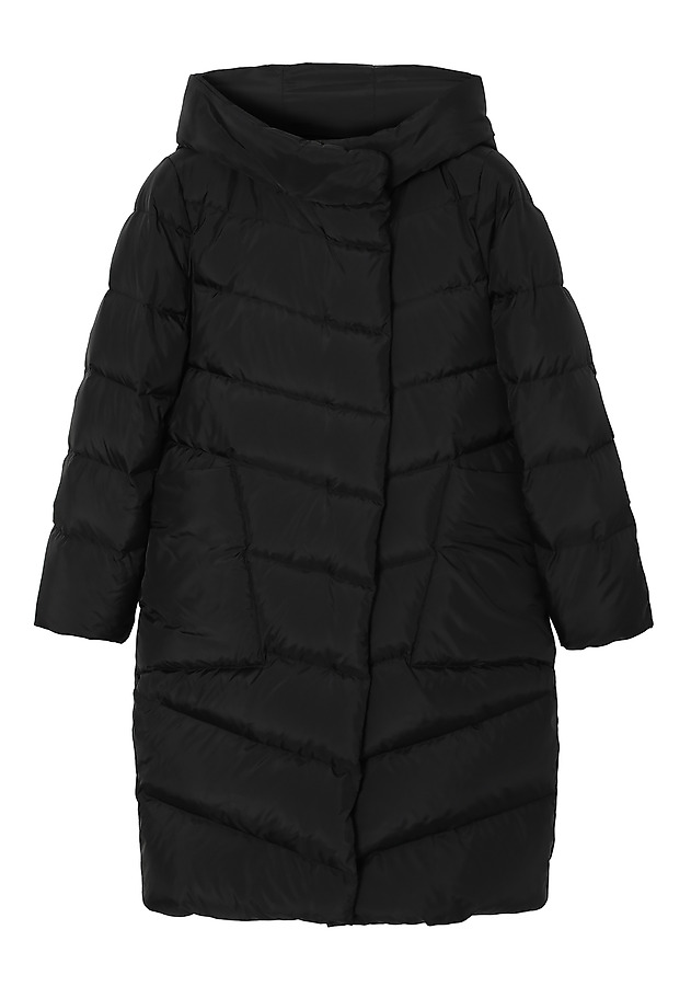 LADIES' FABRIC DOWN COAT — VIOLA LADIES' FABRIC DOWN COAT — VIOLA CZARNY 8