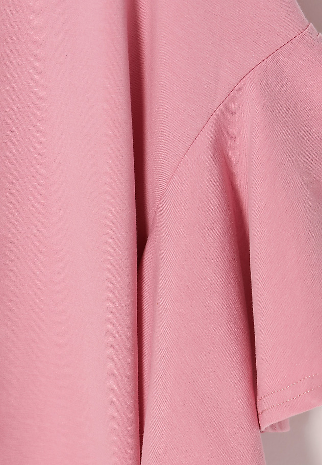 BLUZKA DAMSKA Z FALBANAMI GORGIA BLUZKA DAMSKA Z FALBANAMI GORGIA RÓŻOWY 5