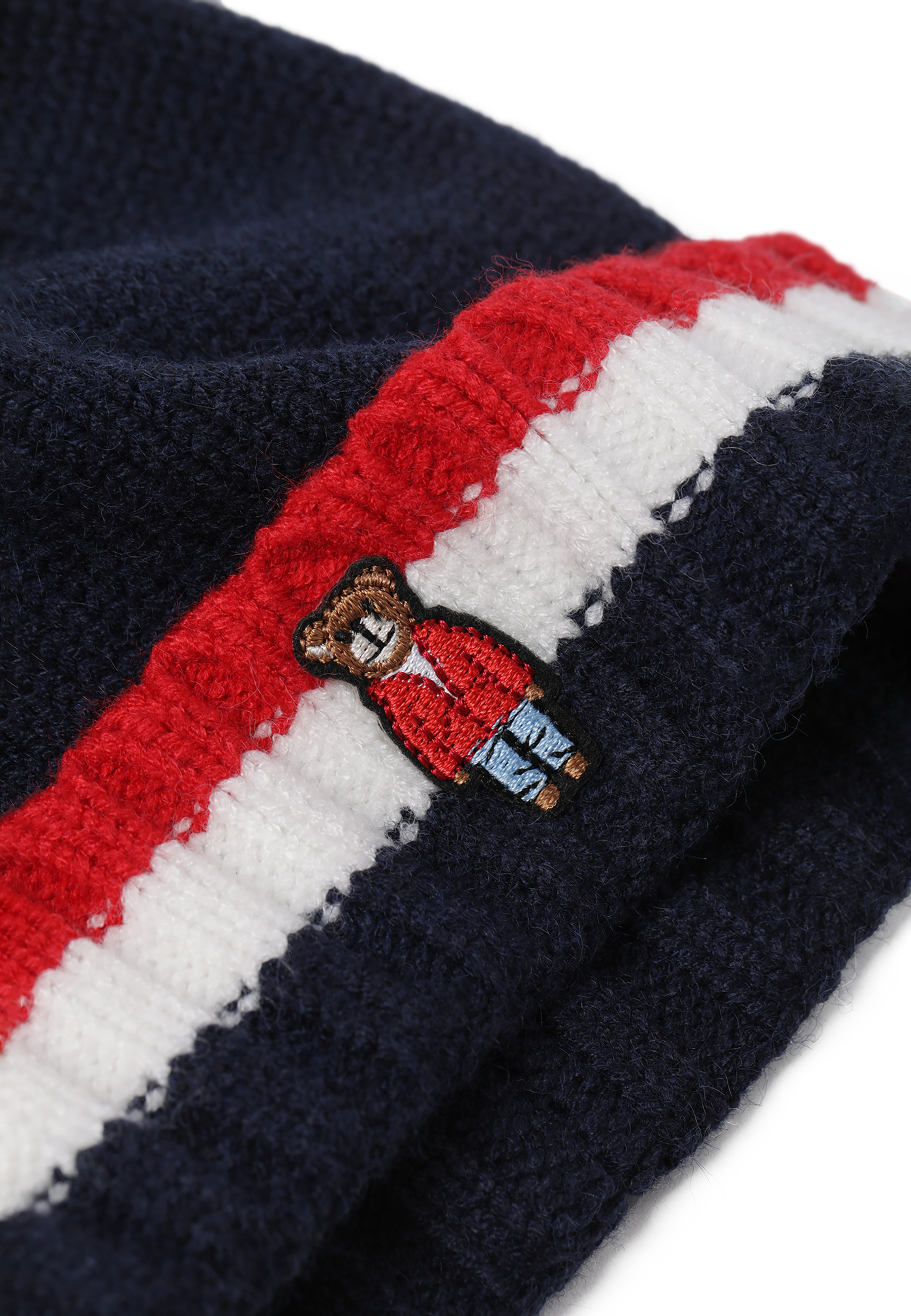 CZAPKA CHŁOPIĘCA DZIANINOWA BIRI 1 GRANATOWY 2