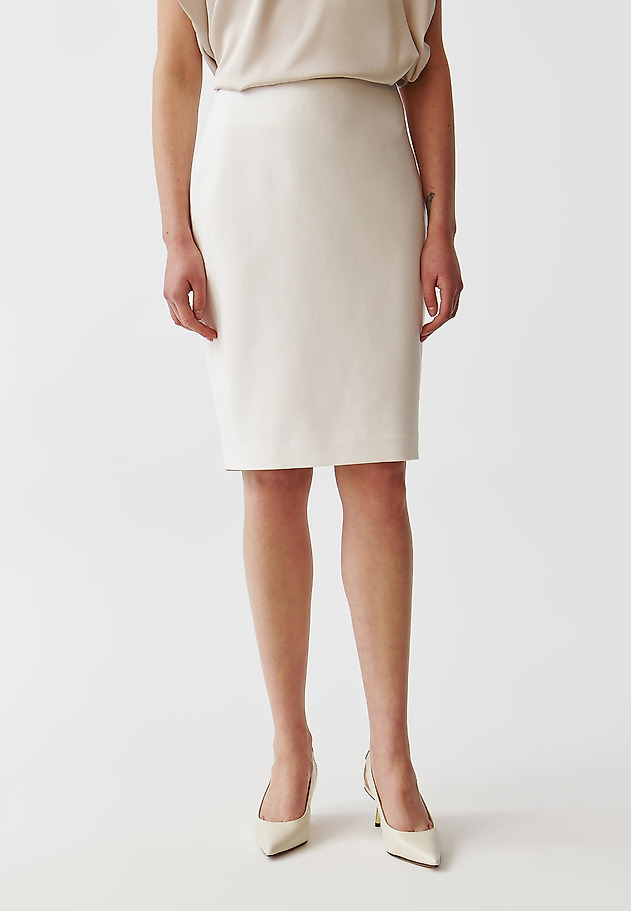 STYLISH LADIES’ PENCIL SKIRT - MONO STYLISH LADIES’ PENCIL SKIRT - MONO ECRU 2