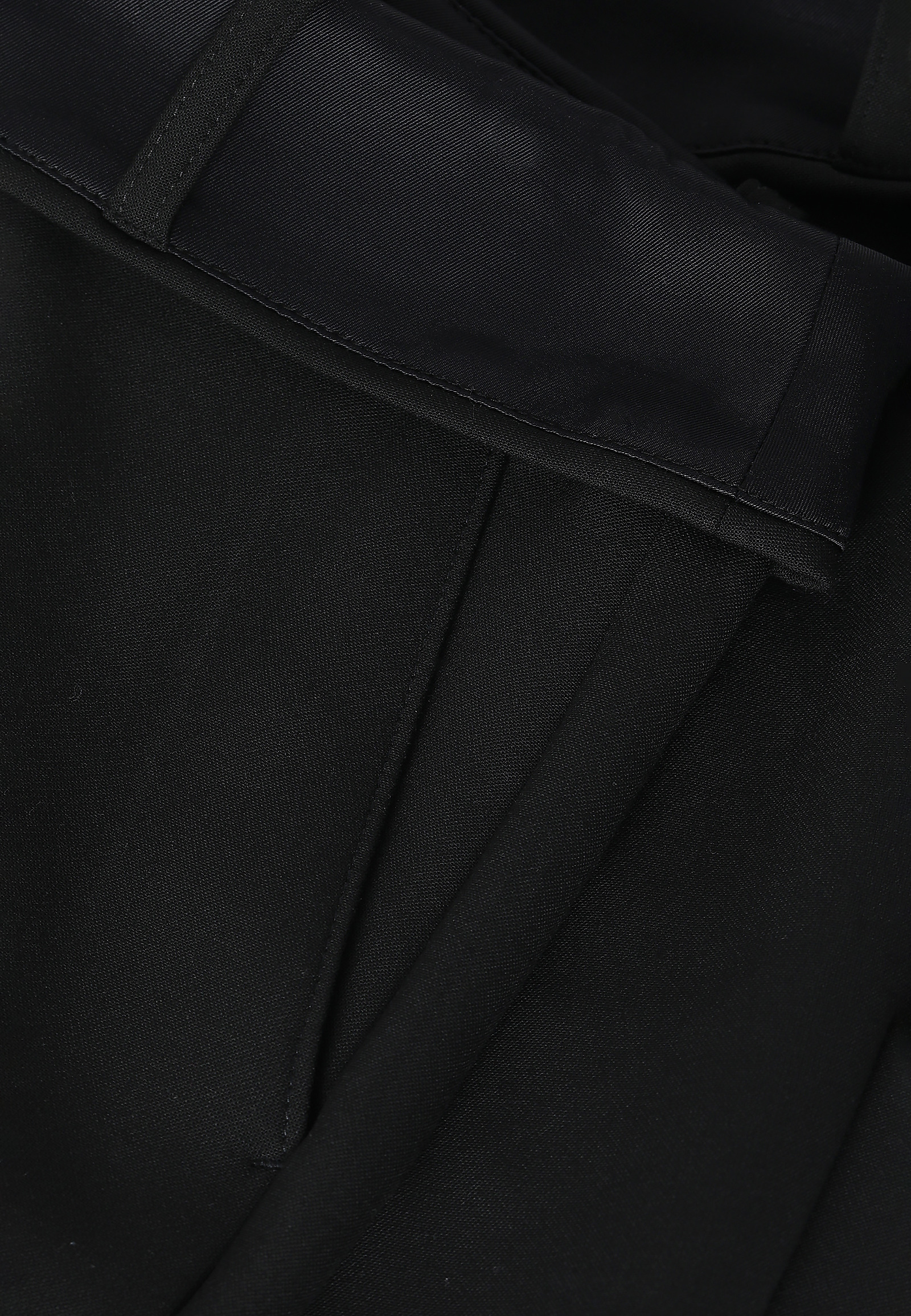 ELEGANT LADIES’ TROUSERS IN HERRINGBONE FABRIC LAURA ELEGANT LADIES’ TROUSERS IN HERRINGBONE FABRIC LAURA BLACK 93932