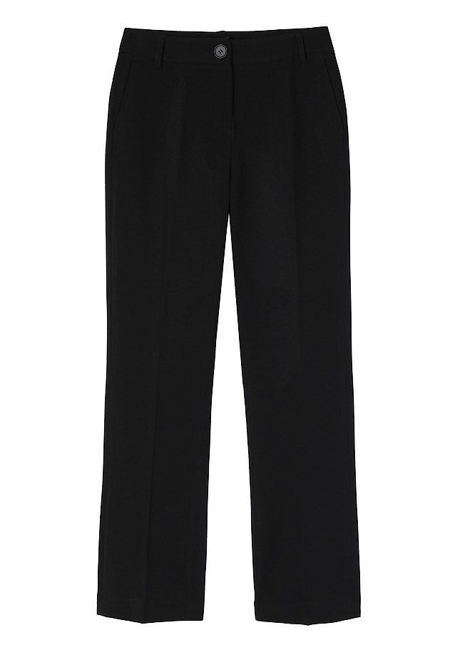 PANTALONI DE DAMĂ, DIN ȚESĂTURĂ, CU CRACI DREPȚI - LAURANIA PANTALONI DE DAMĂ, DIN ȚESĂTURĂ, CU CRACI DREPȚI - LAURANIA NEGRU 4