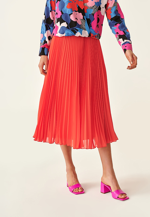 LADIES' PLACKET SKIRT MERIDIANA LADIES' PLACKET SKIRT MERIDIANA POMARAŃCZOWY 2