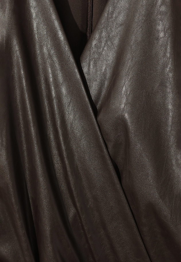 KOPERTOWA SUKIENKA MAXI OZIMI KOPERTOWA SUKIENKA MAXI OZIMI BRĄZOWY 7