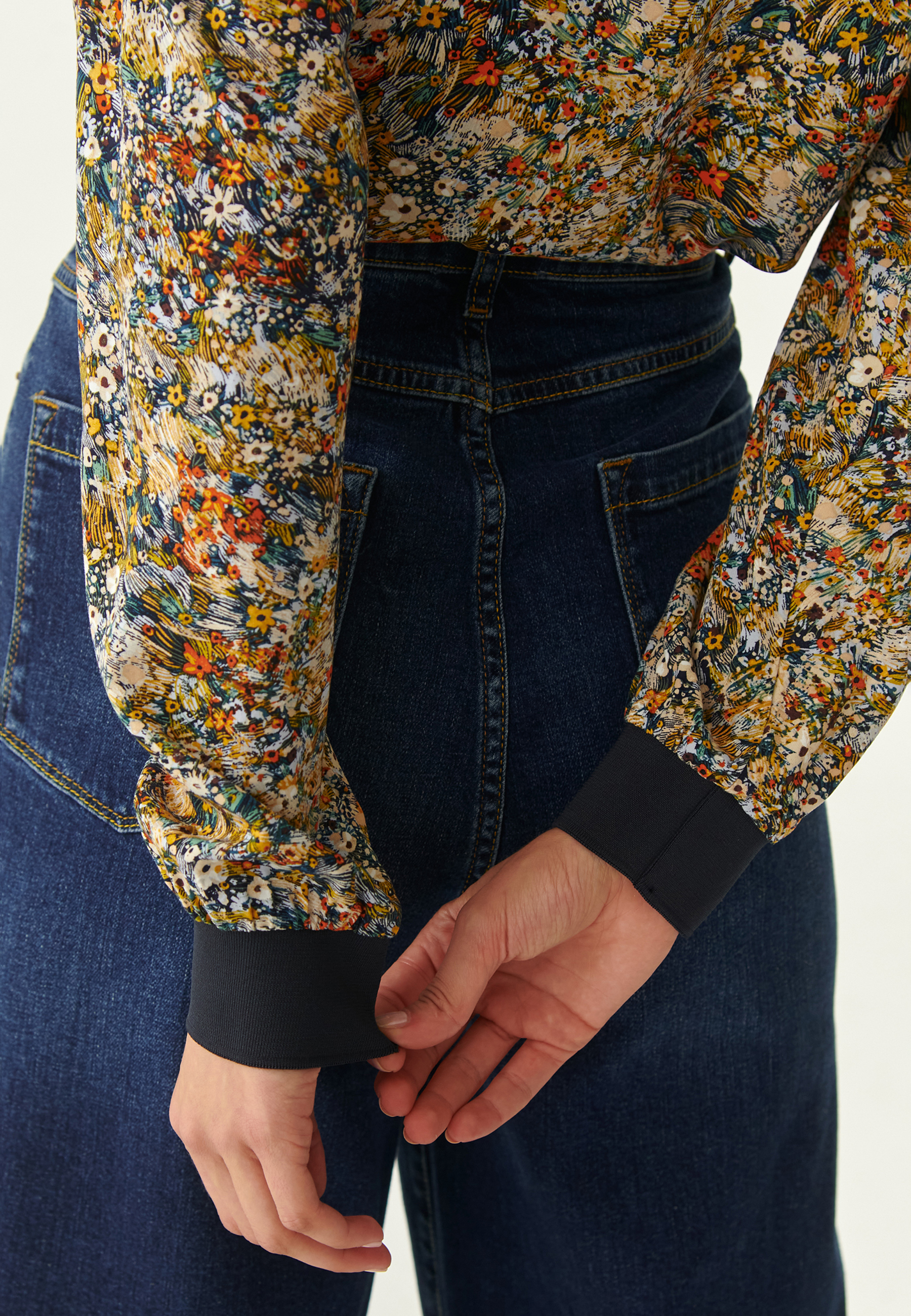 VZOROVANÁ DÁMSKÁ HALENKA WIKAMI 1 VÍCEBAREVNÝ 2