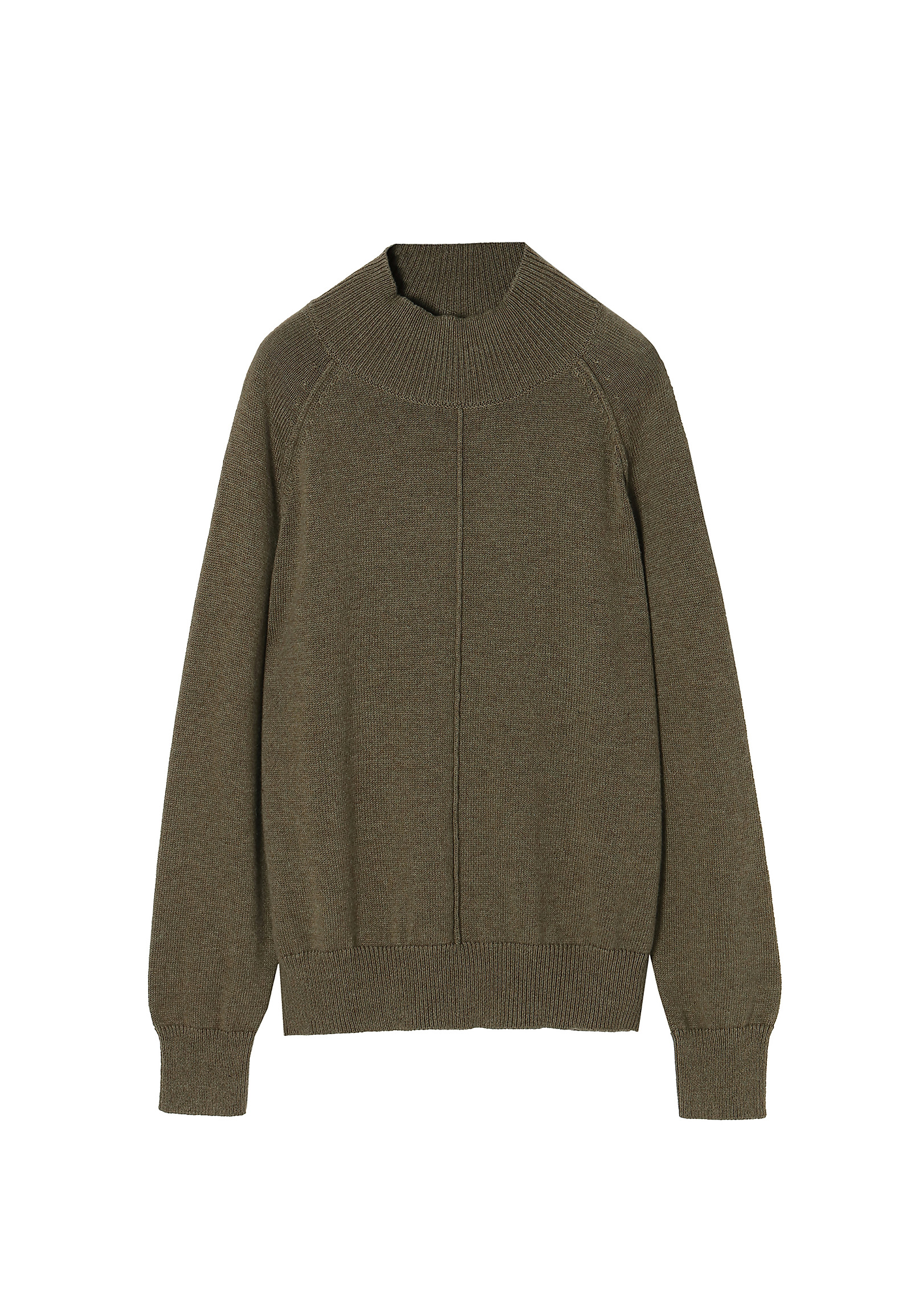 SWETER DAMSKI Z PÓŁGOLFEM ARMEA SWETER DAMSKI Z PÓŁGOLFEM ARMEA KHAKI 80998