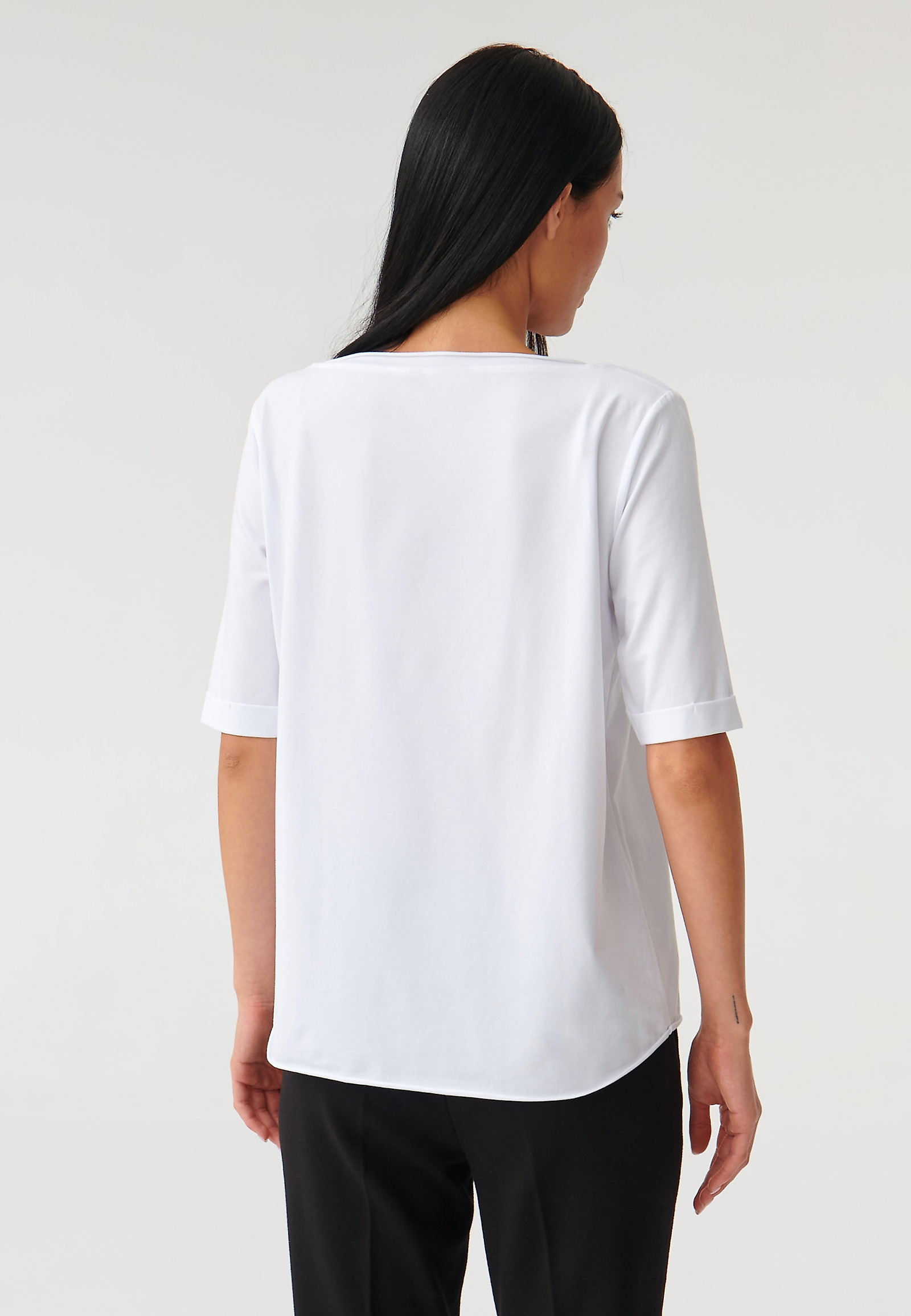 LADIES’ LOOSE BLOUSE ORAWO LADIES’ LOOSE BLOUSE ORAWO WHITE 89820