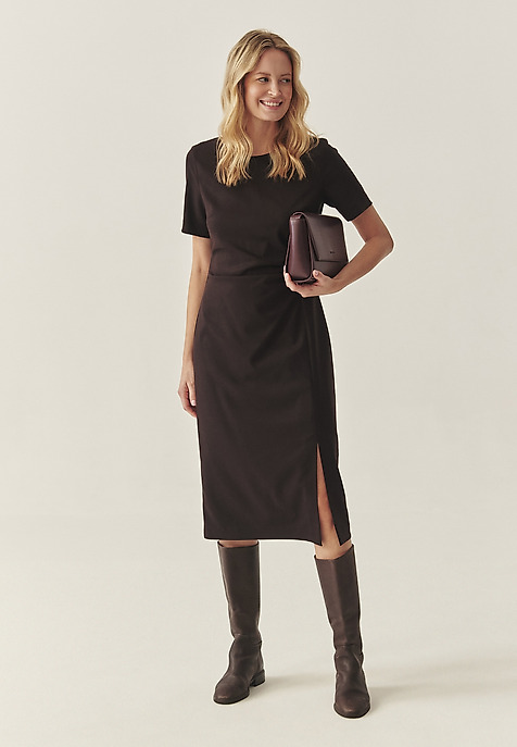 CLASSIC MIDI DRESS - DEBORA BROWN 2