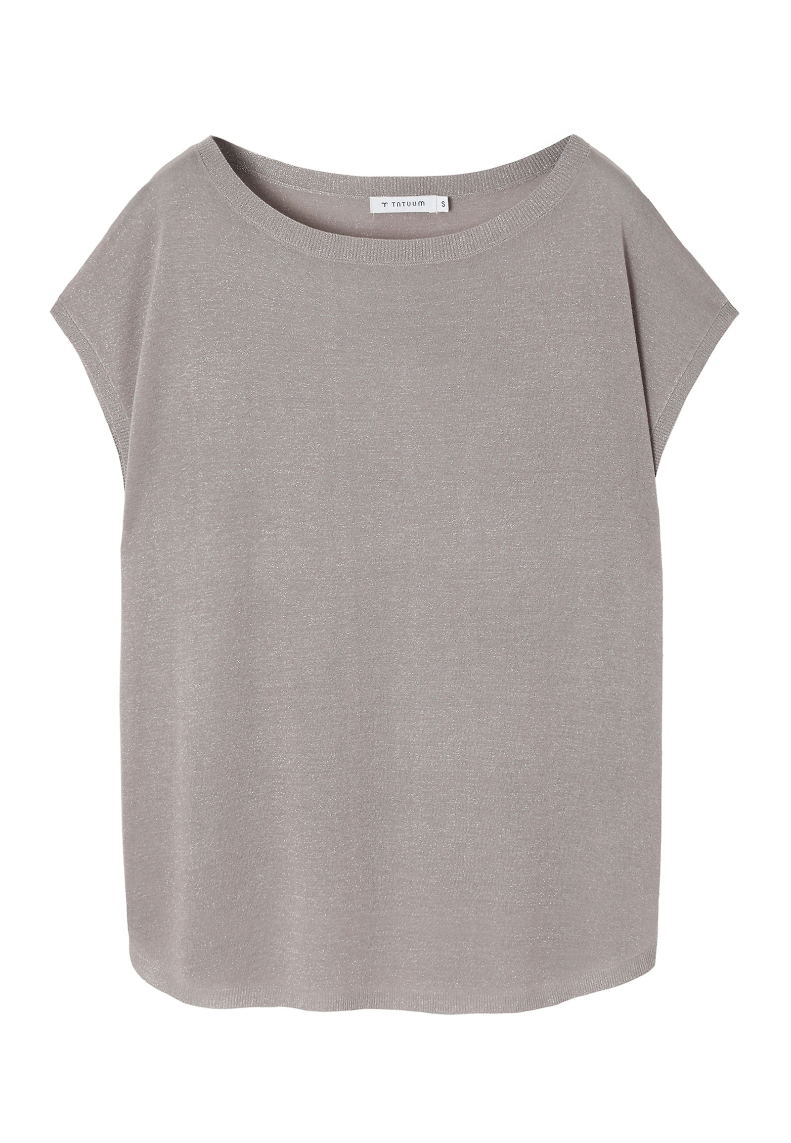 WISKOZOWY SWETER Z METALIZOWANYM WŁÓKNEM — GOLDIE WISKOZOWY SWETER Z METALIZOWANYM WŁÓKNEM — GOLDIE BEŻOWY 105249