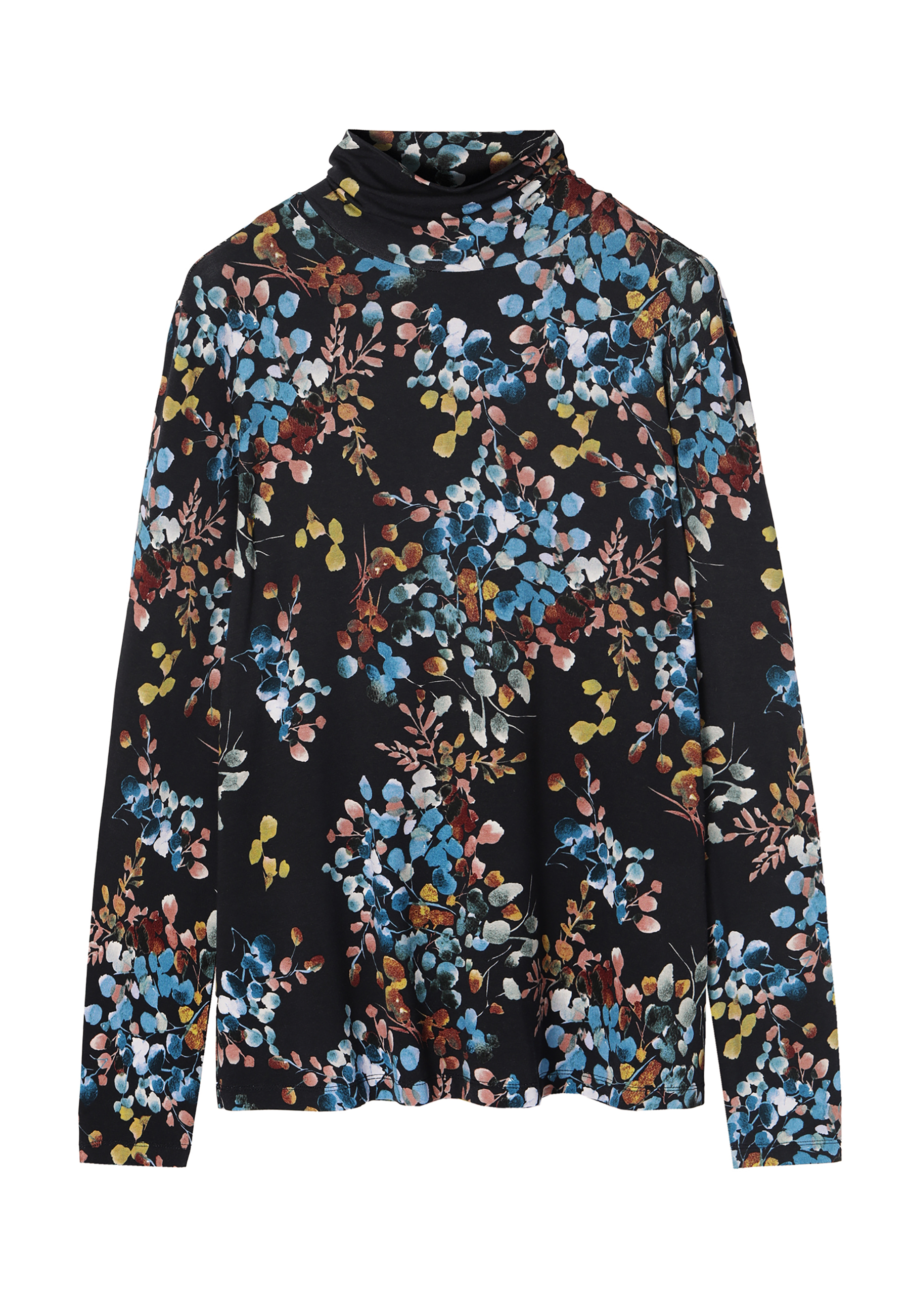 DÁMSKA VZOROVANÁ PLETENÁ BLÚZKA S ROLÁKOM GOLTIKA